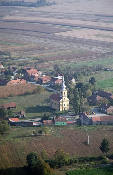 Église Paroissiale Des Saints Simon Jude Ciglena Croatie — Photo