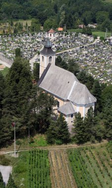 Hırvatistan 'ın Draganiç kentindeki Aziz George Kilisesi