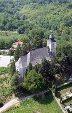 Hırvatistan 'ın Draganiç kentindeki Aziz George Kilisesi
