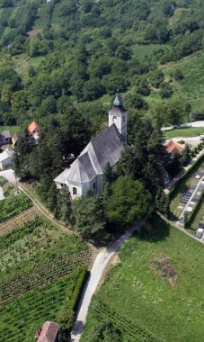 Hırvatistan 'ın Draganiç kentindeki Aziz George Kilisesi