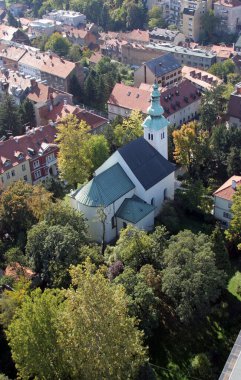 Saint John The Baptist kilisesi Zagreb, Hırvatistan