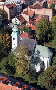Saint John The Baptist kilisesi Zagreb, Hırvatistan