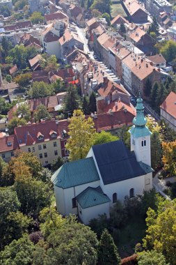 Saint John The Baptist kilisesi Zagreb, Hırvatistan