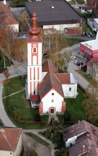 Parish Church Margaret Dubrava Croatia — стокове фото