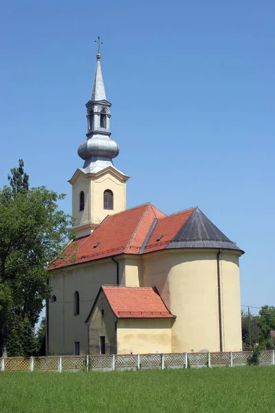 Kościół Parafialny Szymona Judy Ciglena Chorwacja — Zdjęcie stockowe