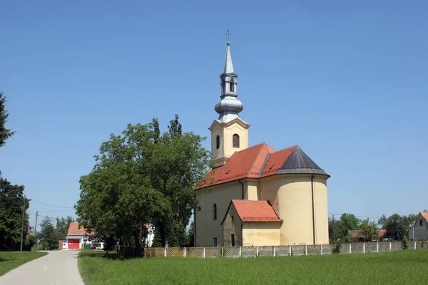 Parish Church Saints Simon Jude Ciglena Croatia — Stock Photo, Image