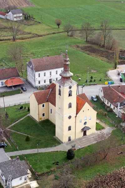 Iglesia Parroquial Visitación Virgen María Cirkvena Croacia —  Fotos de Stock