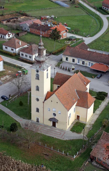 Eglise Paroissiale Visitation Vierge Marie Cirkvena Croatie — Photo