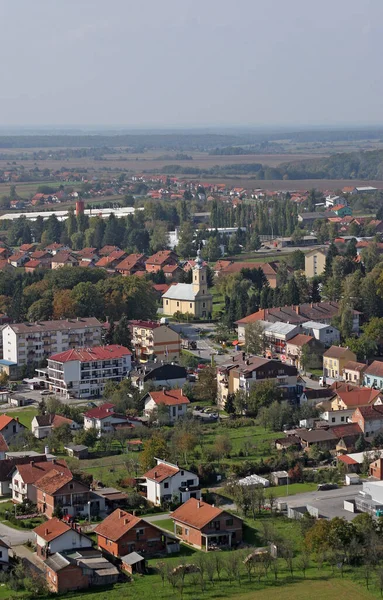 Grubisno Polje是克罗地亚Bjelovar Bilogora县的一个城镇 — 图库照片