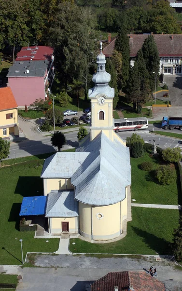 Kościół Parafialny Józefa Grubisno Polje Chorwacja — Zdjęcie stockowe