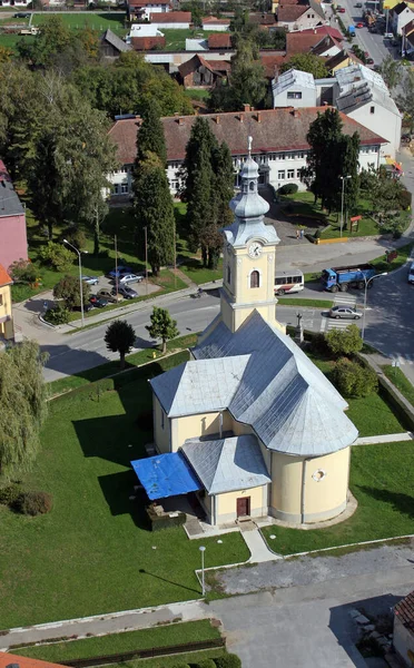 Parish Church Saint Joseph Grubisno Polje Croatia — стокове фото