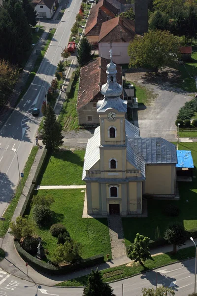 Kościół Parafialny Józefa Grubisno Polje Chorwacja — Zdjęcie stockowe