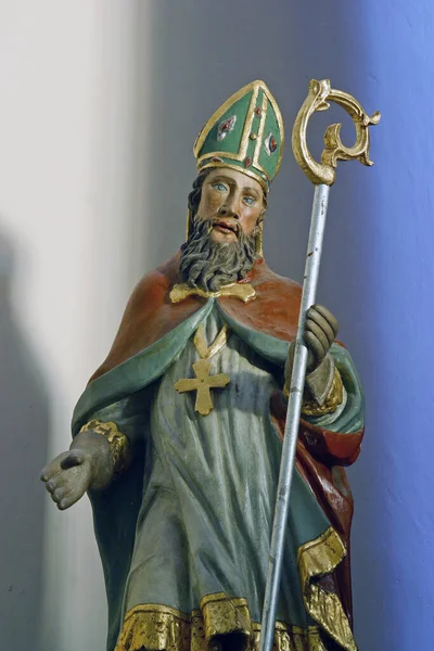 Statue Der Heiligen Auf Dem Hochaltar Der Kirche Der Heiligen — Stockfoto