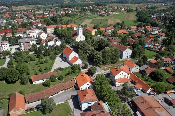 Farní Kostel Nejsvětější Trojice Donji Stubici Chorvatsko — Stock fotografie