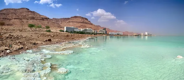 死海の海岸。ホテル。イスラエル — ストック写真