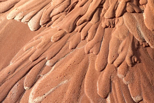 湿的沙。模式 — 图库照片