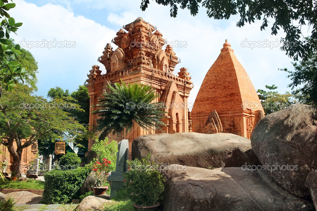 Towers Cham civilization. Nha Trang, Vietnam