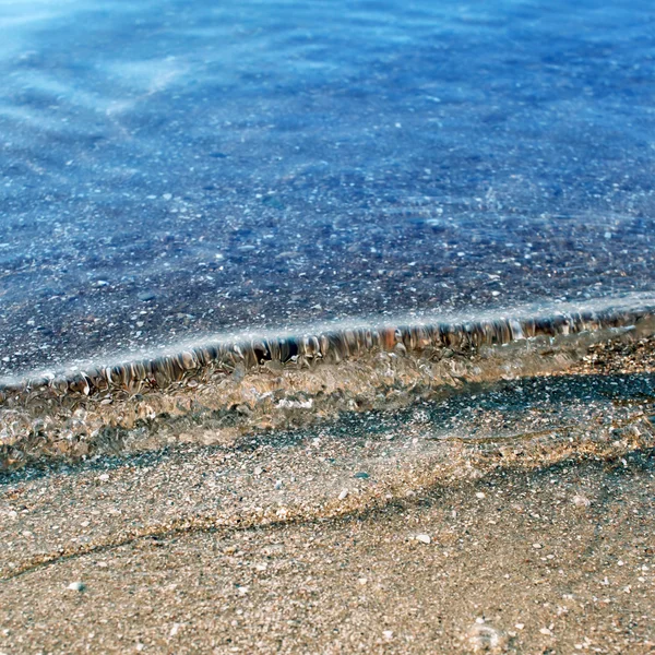 波と砂 — ストック写真