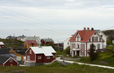 Norveç kıyı Köyü