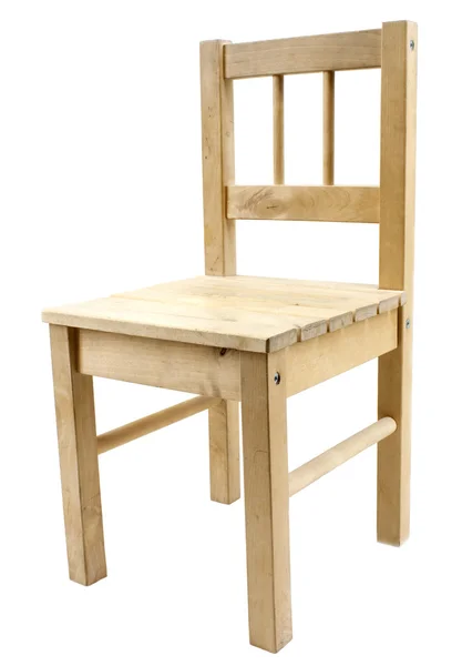 Дерев'яний стілець — стокове фото