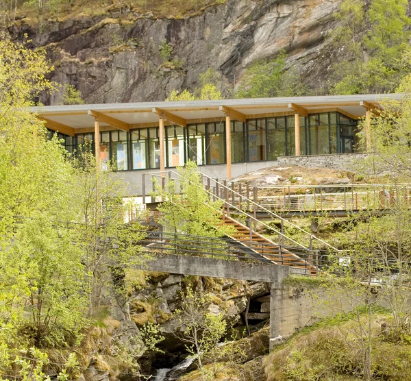 Geiranger Fjordzentrum — Stockfoto