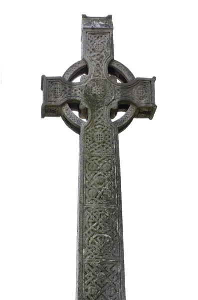 Celtic Cross on white — Stock Photo, Image