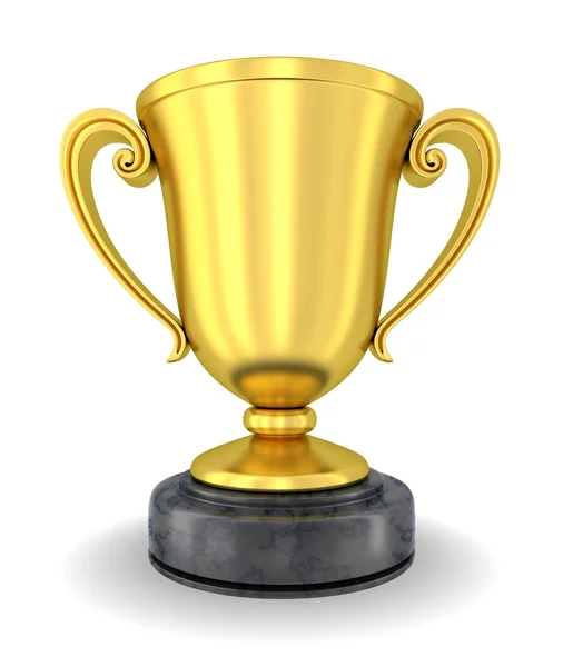Gold Award cup — Stock Photo, Image