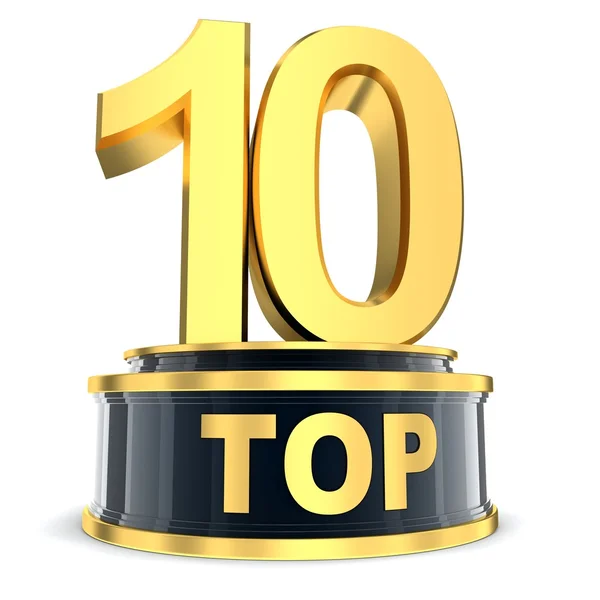 Top 10 award — Stock Photo, Image