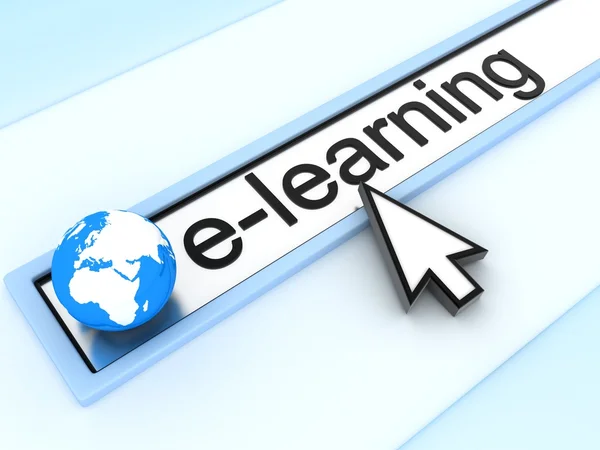 E-learning WWW — Foto Stock