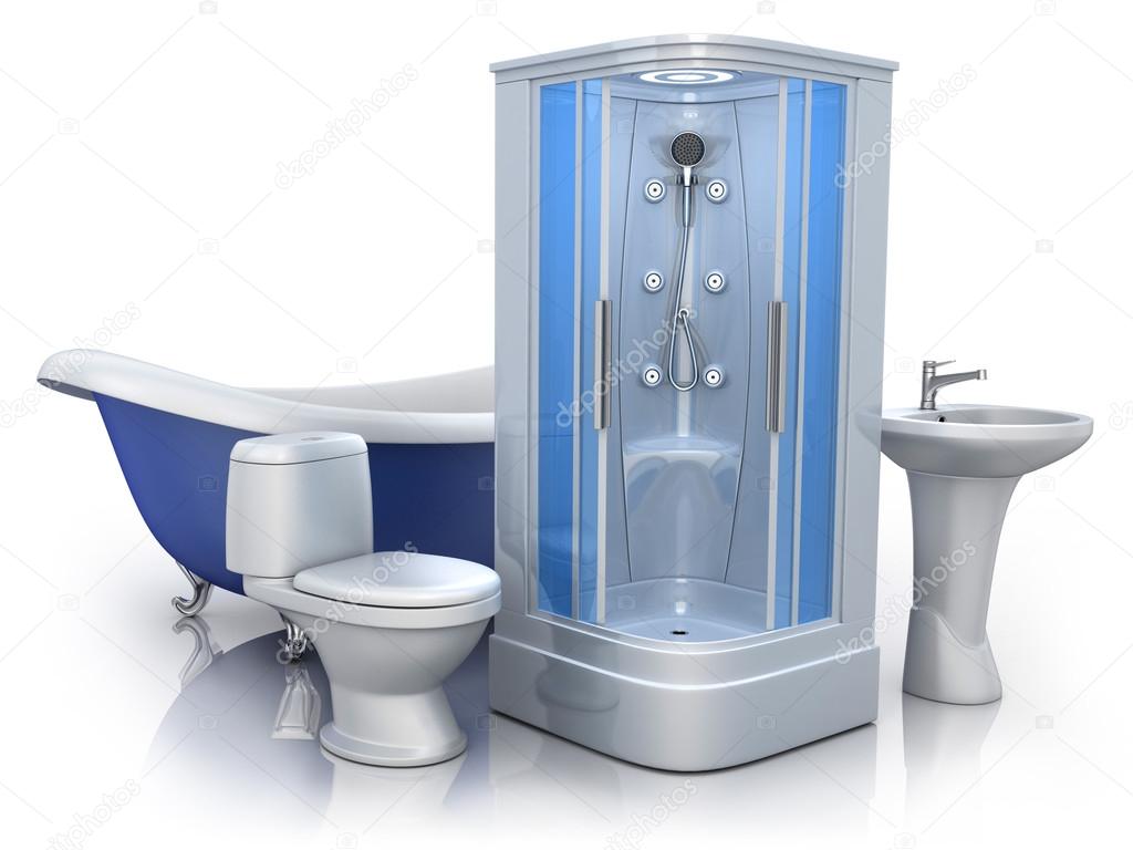 Badezimmerausstattung — Stockfoto © Vladru #22949356