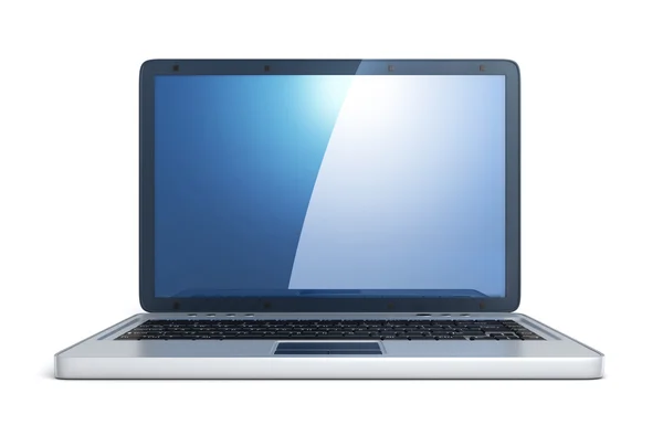 Laptop-cgi — Stockfoto