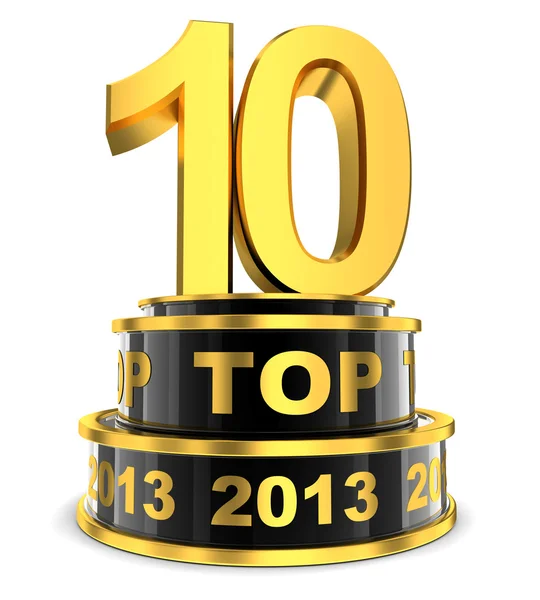 Top 10 roku — Stock fotografie