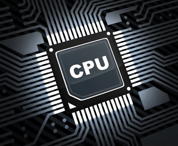 CPU — Foto de Stock