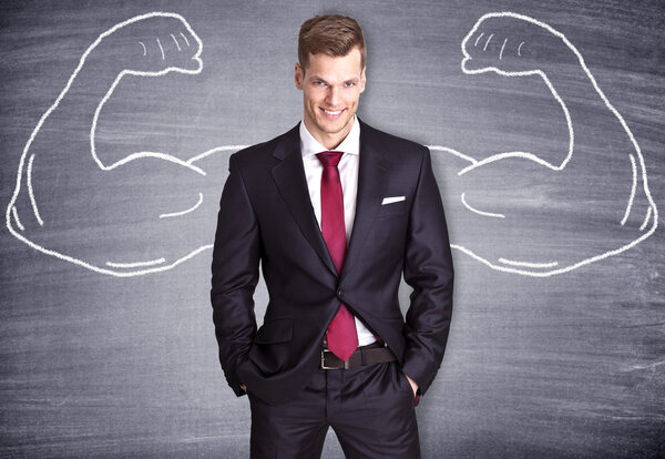 Сильный бизнесмен
