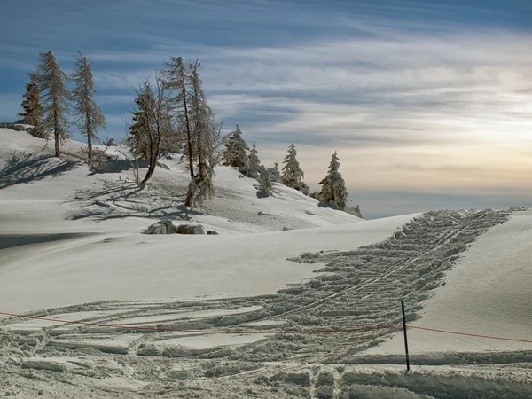 Inverno idílico — Fotografia de Stock