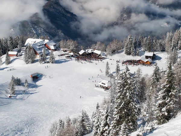 Krvavec ski resort — Stockfoto