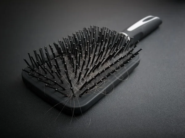 Tüylü saç fırçası — Stok fotoğraf