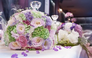 çiçek düğün buketi