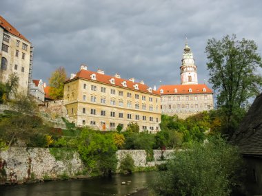 Cesky Krumlov 'daki kaleye bak