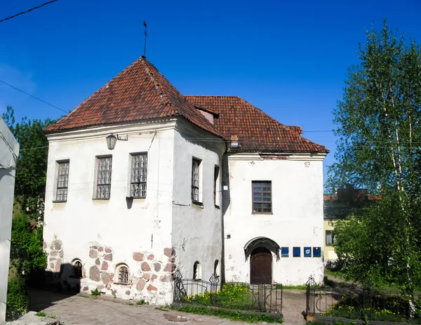 Antigua casa en Vyborg, Rusia —  Fotos de Stock