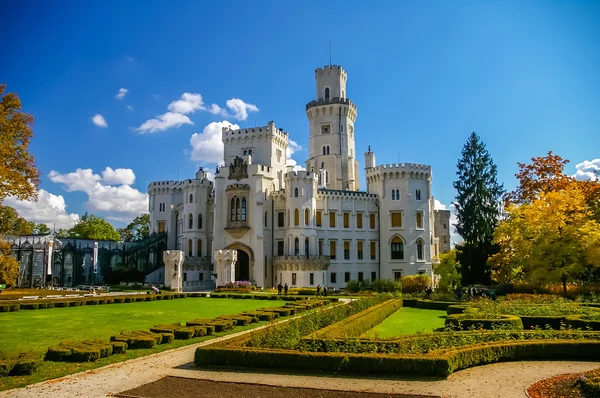 Castelo de Hluboka na República Checa — Fotografia de Stock