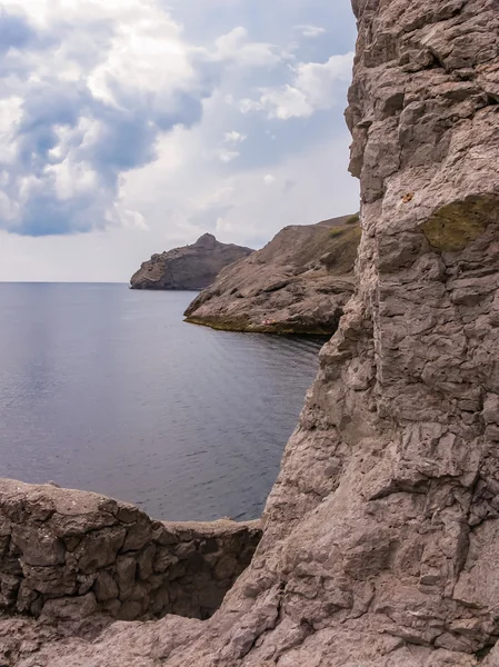 Landscape view in Noviy Svet in Crimea — Stock Photo, Image