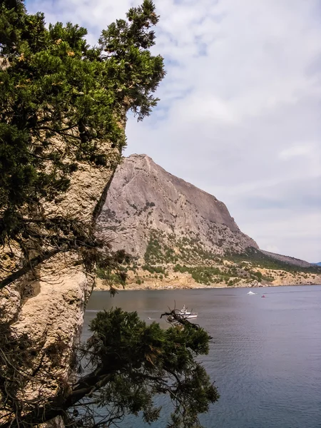 Landscape view in Noviy Svet in Crimea — Stock Photo, Image