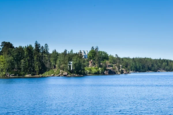 Vista paisagem em Monrepo em Vyborg — Fotografia de Stock