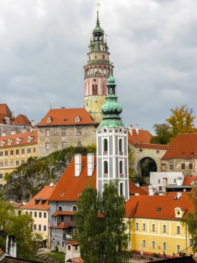 Cesky Krumlov 'daki kaleye bak
