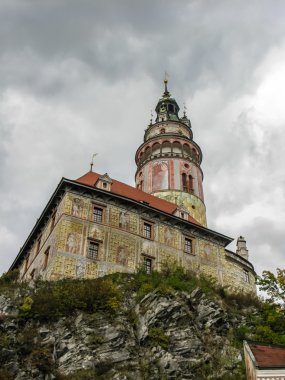 Cesky Krumlov 'daki kaleye bak