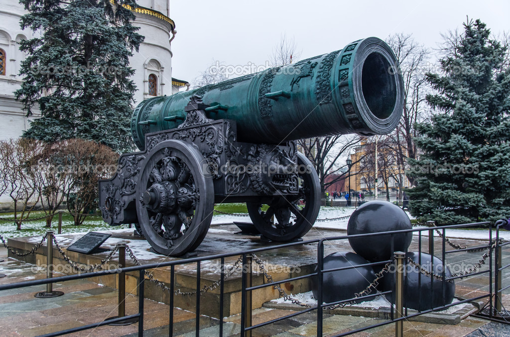 Tsar-pushka (King Cannon) in Moscow