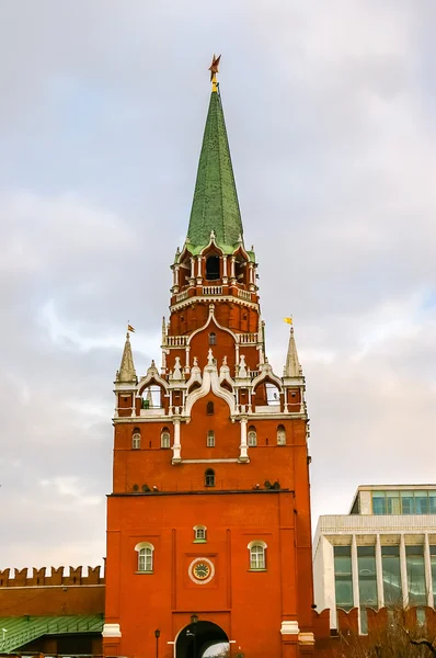 Vista en el Castillo del Kremlin en Moscú — Foto de Stock