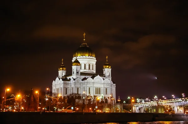 Собор Христа Спасителя в Москве — стоковое фото