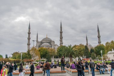 Sultanahmet Camii üzerinde (sultanahmet camii), istanbul göster